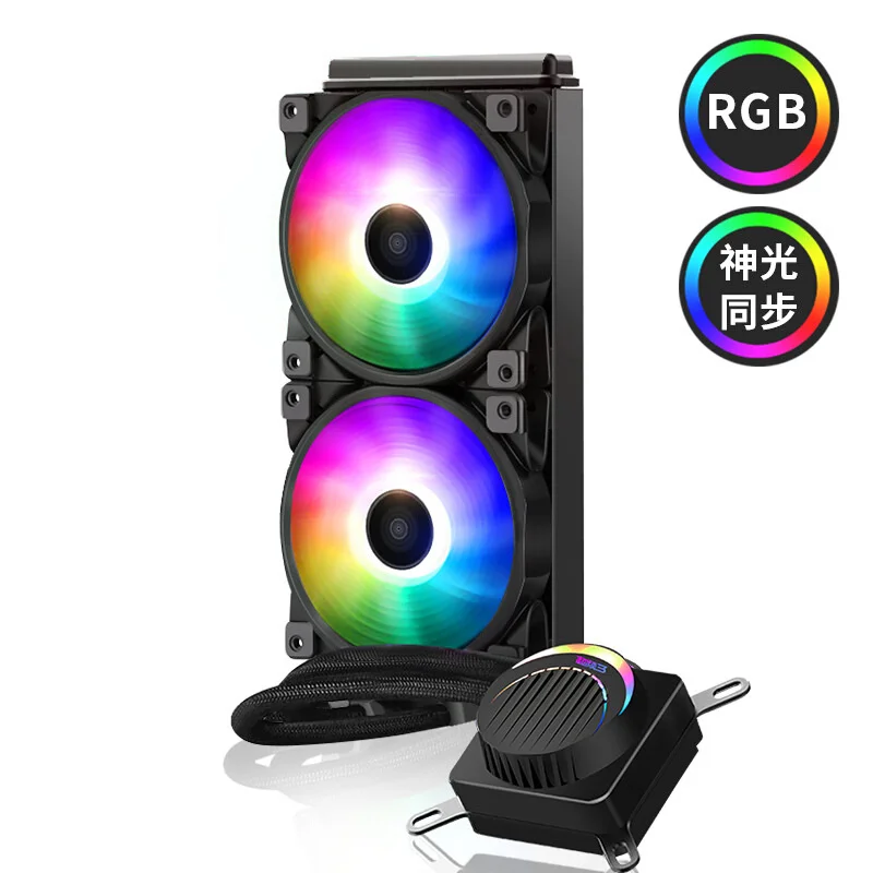 

Overclocking March 240 water cooling CPU radiator integrated water cooling computer desktop water cooling RGB fan