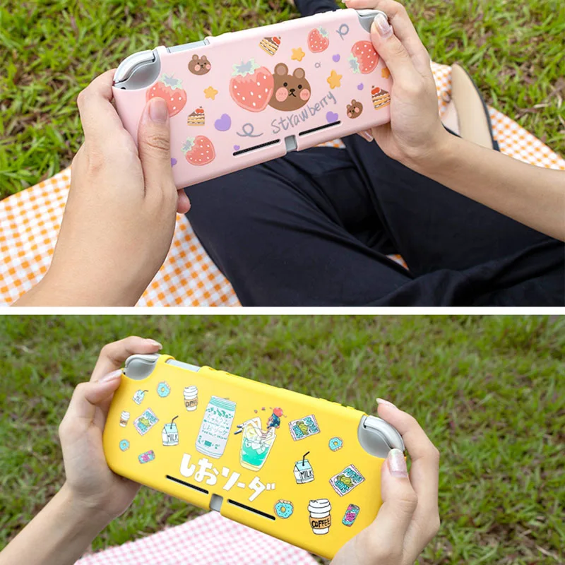 Мягкий чехол из ТПУ защитный для игровой консоли Nintendo Switch Lite контроллер защитные