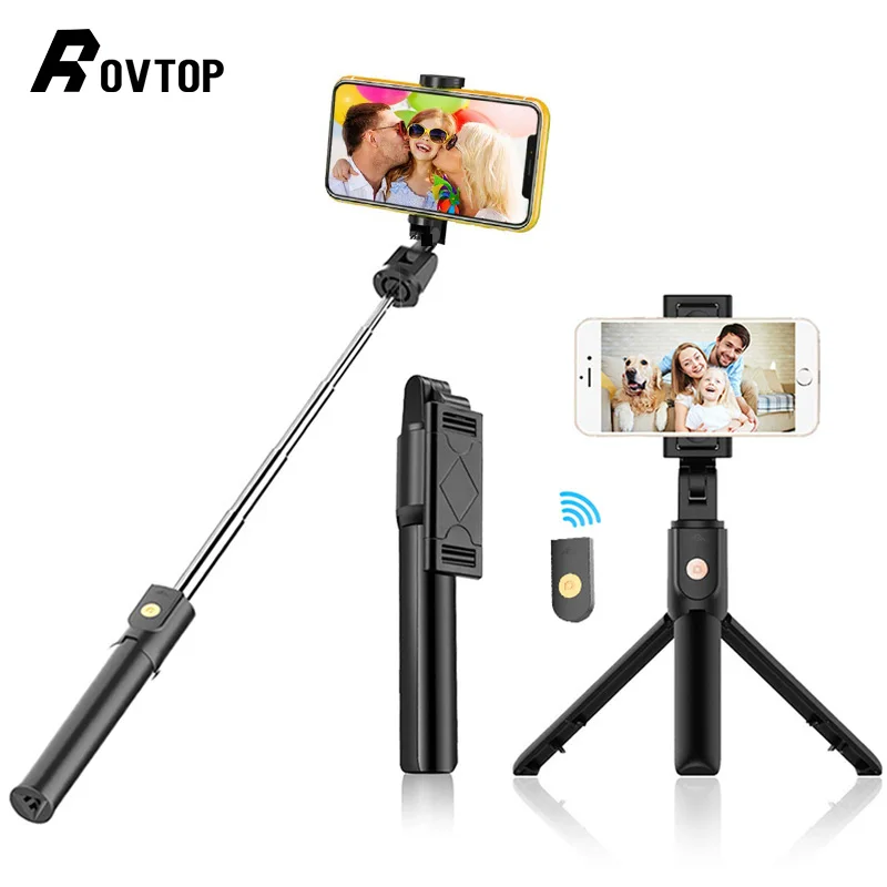 Мини штатив Rovtop для селфи с дистанционным затвором Bluetooth 4 0 IPhone Android Ручной