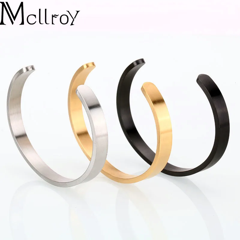 Мужские браслеты-манжеты с гравировкой золотистые браслеты браслет из