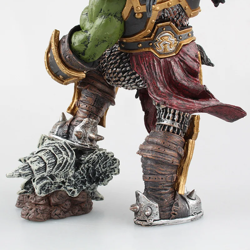 26 см DC WOW Thrall The Orc Shamman экшн фигурка игрушки кукла ПВХ ACGN Коллекционная модель