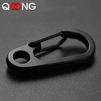 10 pcs simple mini spring buckle portable tool key chain ring holder men women car keychain metal keyring key accessorities h14