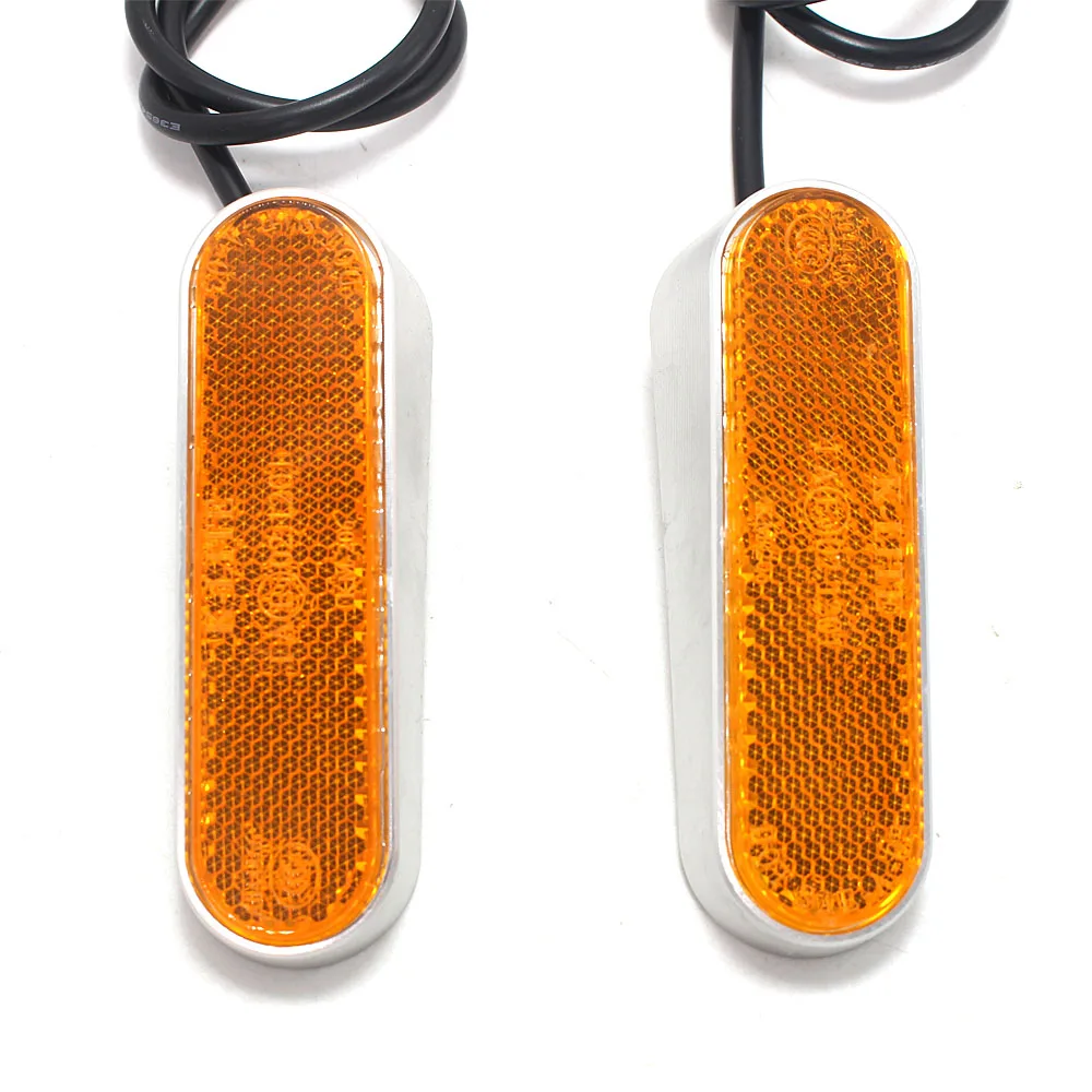 Светодиодные Боковые указатели поворота для мотоциклов индикатор с ЧПУ левая и