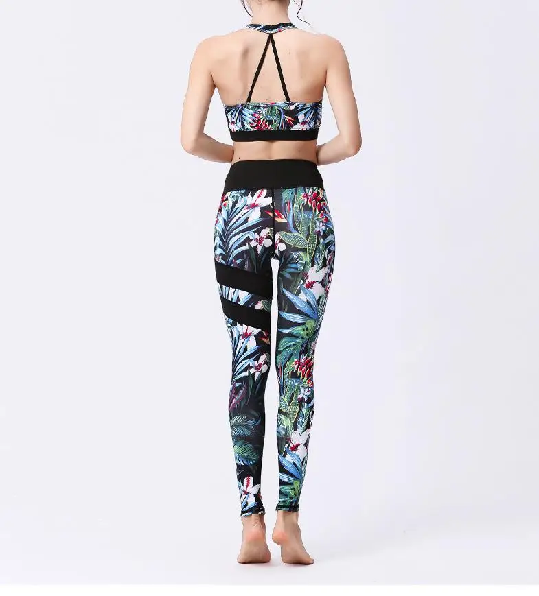 

Women's leggings Nine Point Yoga Pants Sexy Women's Printed Quick Drying Breathable Running Sweatpants Fitness Push Up