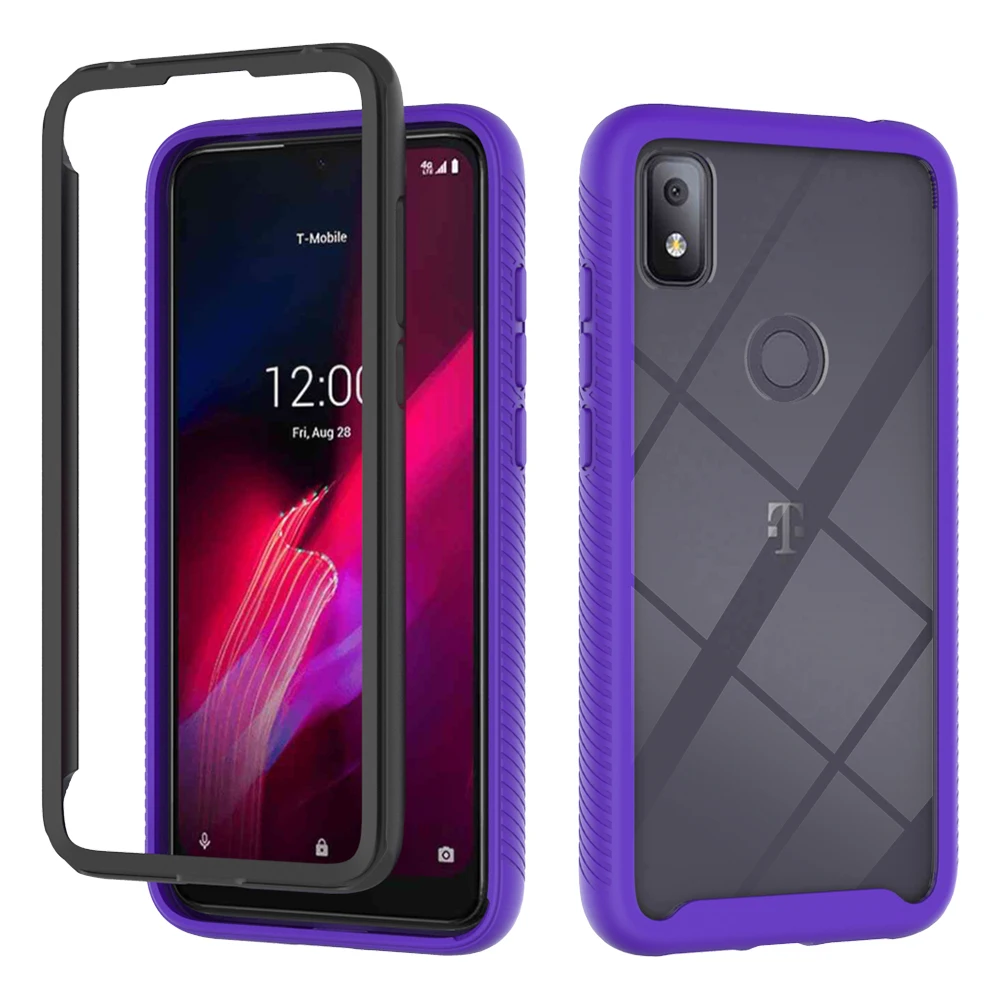 

For Redmi Note 9 Pro MAX Redmi 9A 9C Note 8 9 Pro Shockproof Clear Back Phone Case Double Layer Bumper Funda