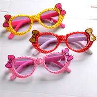 love heart girls kids sunglasses 2022 childrens eyewear christmas party decration eyeware uv400 plastic sun glasses for girls
