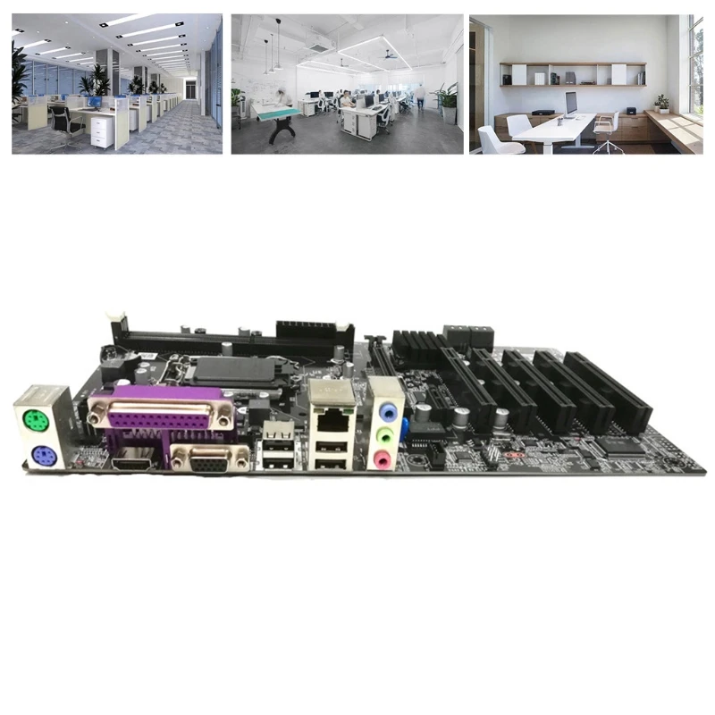 H61 DVR материнская плата LGA 1155 розетка Мониторинг безопасности В индустриальном