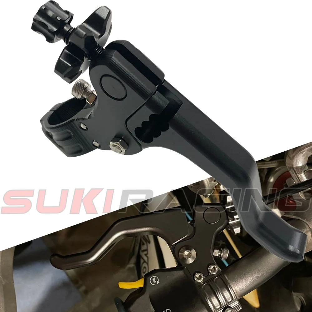 Motorcycle Stunt Clutch Lever For Suzuki RM85 RM125/250 RMZ250 450 RMX250R/S DRZ400R DRZ400S/SM DR250R DJEBEL250XC 250SB
