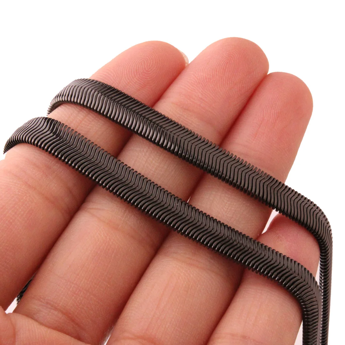 Женская и Мужская цепь из нержавеющей стали 6 мм