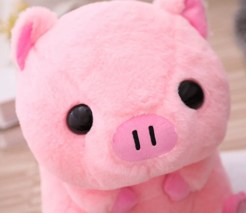 40 см мягкая свинья большая кукла толстая круглая плюшевая игрушка мягкие