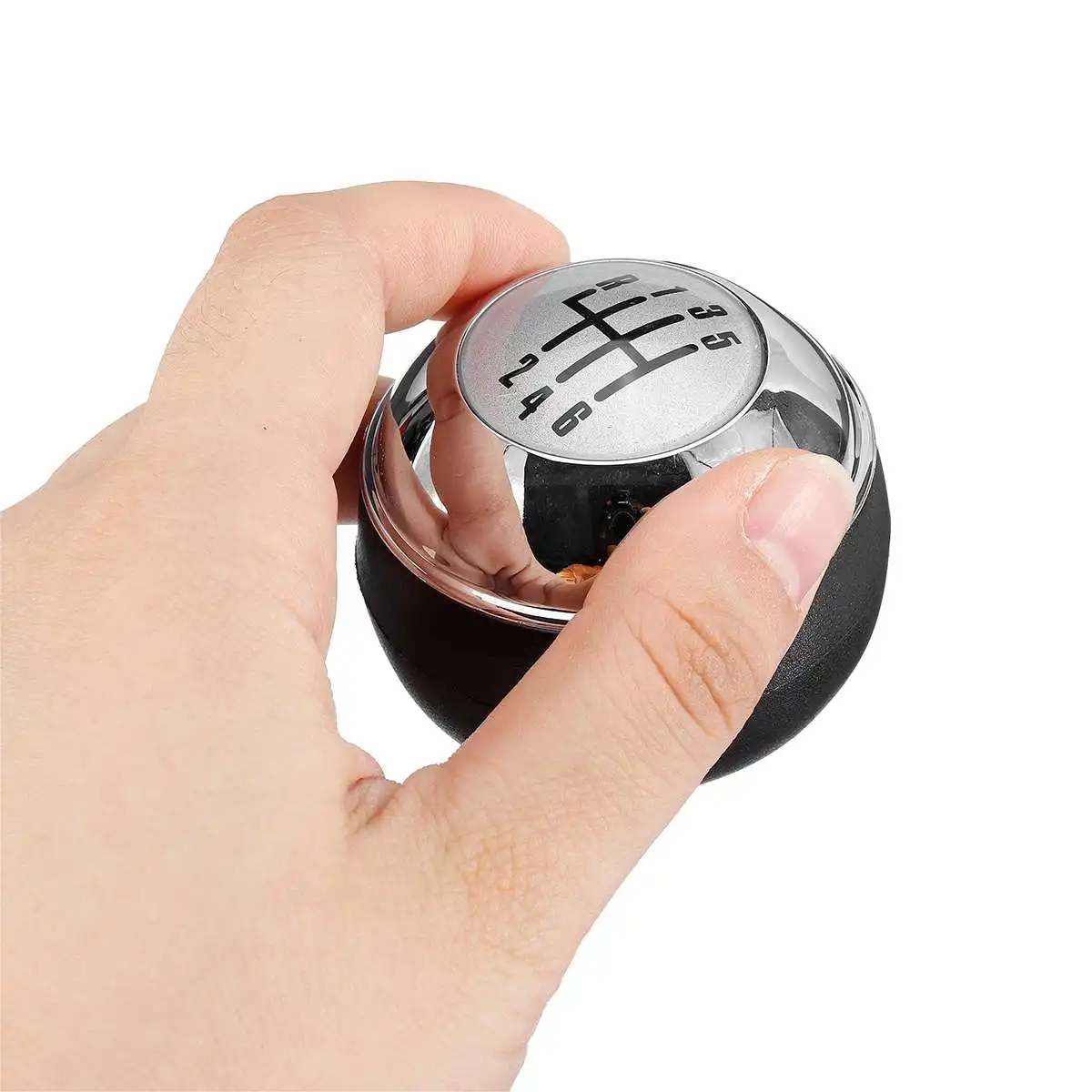 Хромированная ручка переключения передач 6 скоростей рычаг ручной шар для Mini R50 One