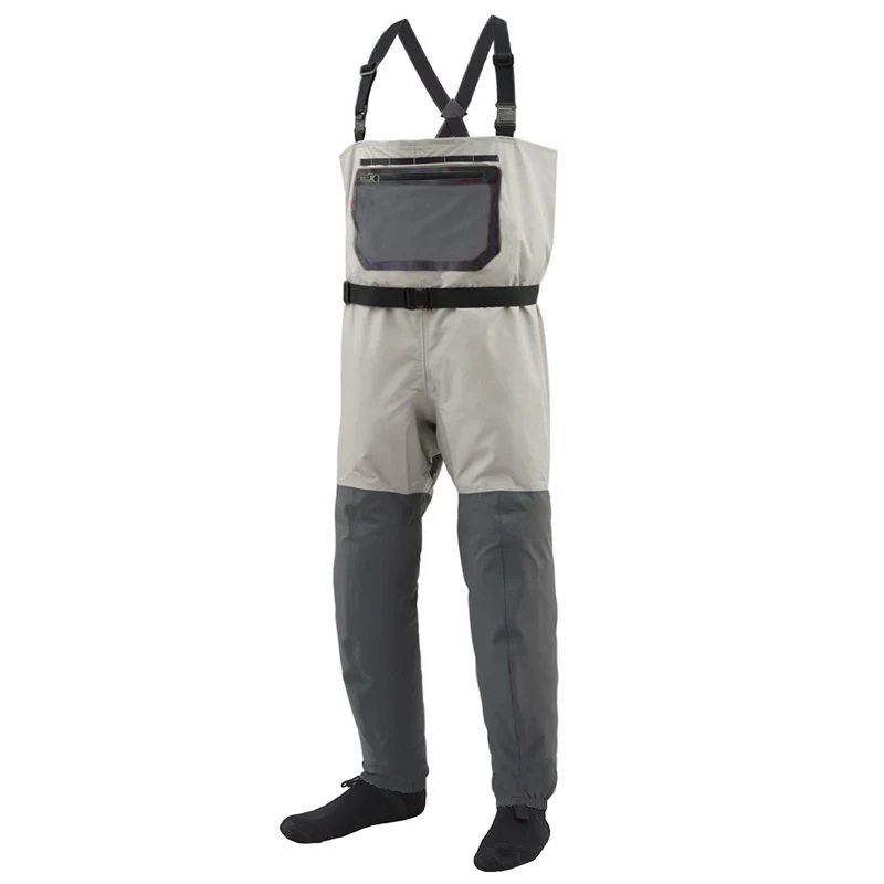 Мужские Водонепроницаемые чулок утепленные дышащие нагрудные рыбацкие сапоги