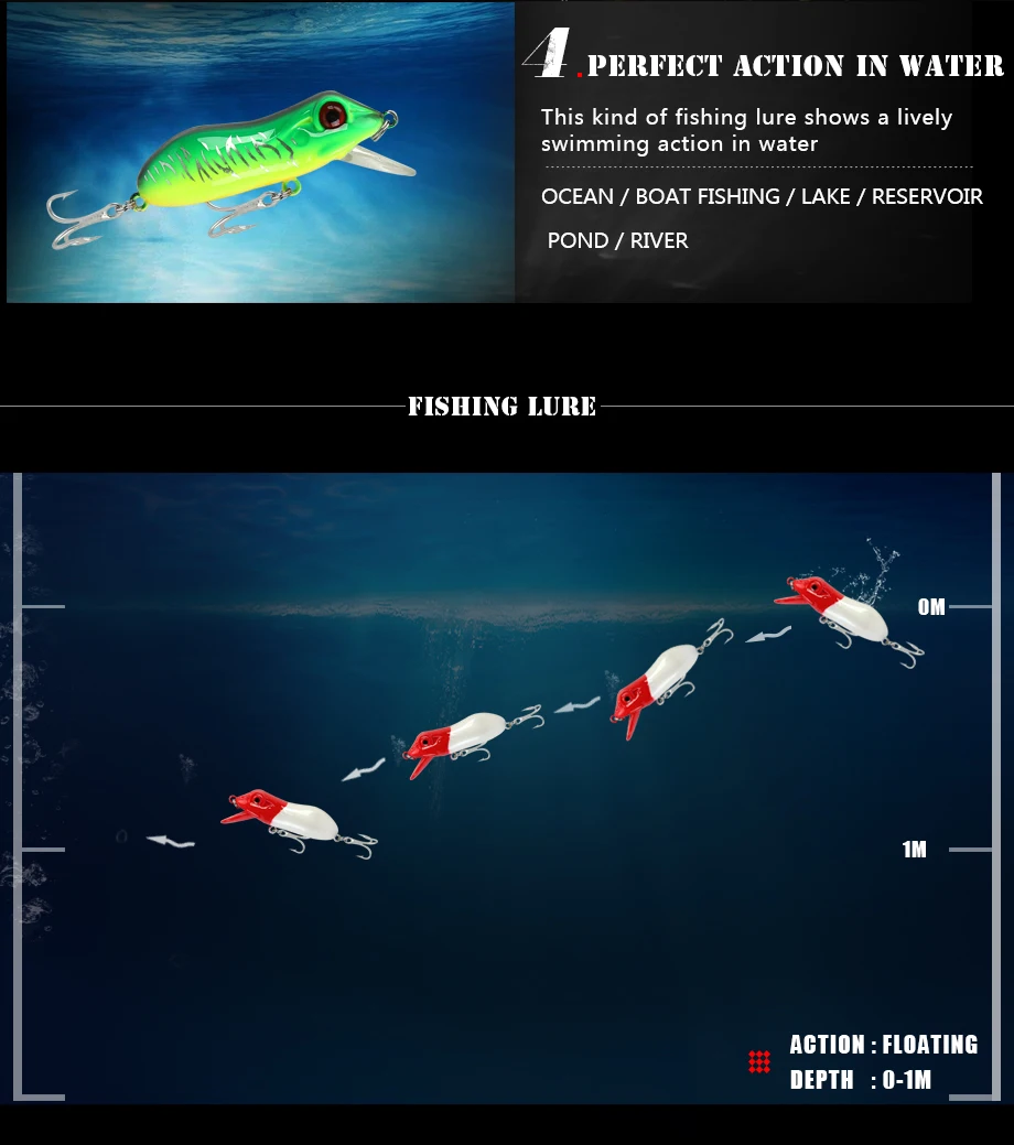 Gorgons Topwater плавающая искусственная наживка для рыбалки жесткая Лягушка приманка воблеры для рыбалки Sneakhead рыболовные снасти