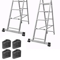 4pcs folding ladder feet covers versatile ladder leg covers non slip ladder pads