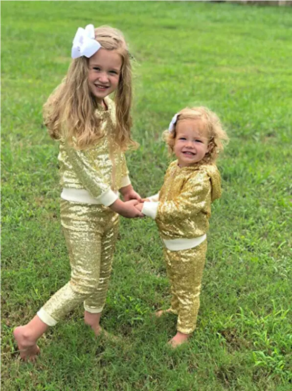 Комплект одежды для маленьких девочек модный осенний комплект одежда пальто на