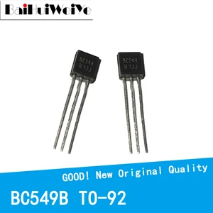 50PCS/LOT BC549B BC549 TO-92 TO92 Triode Transistor 30V/0.1A NPN New Original Good Quality Chipset