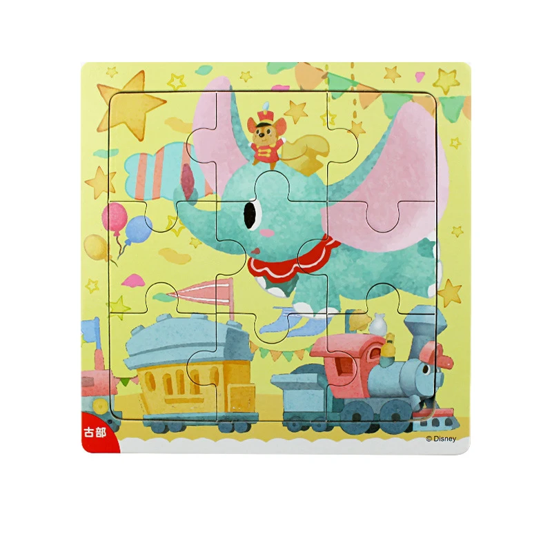 

Игрушки-пазлы из мультфильма Disney, игрушка-слон, Эльза, Анна, Белоснежка, обучающие игрушки для детей