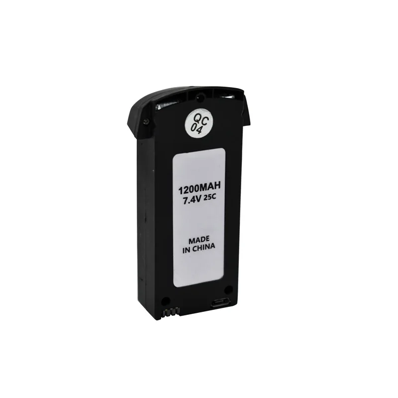 Bater&iacute;a Lipo de 7,4 V y 900mAh para cuadric&oacute;ptero teledirigido S20/H78G, piezas de repuesto para S20/H78G, bater&iacute;a recargable de 7,4 v con cargador USB-1