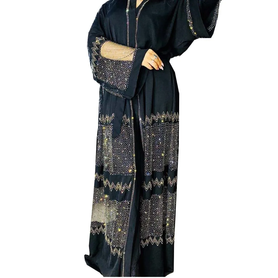 Eid Mubarak Рамадан Abaya Дубайский хиджаб мусульманское платье Caftan африканские платья