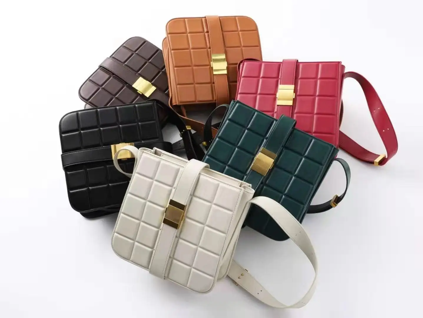 2020 Новая роскошная женская сумка тофу из высококачественной натуральной овечьей