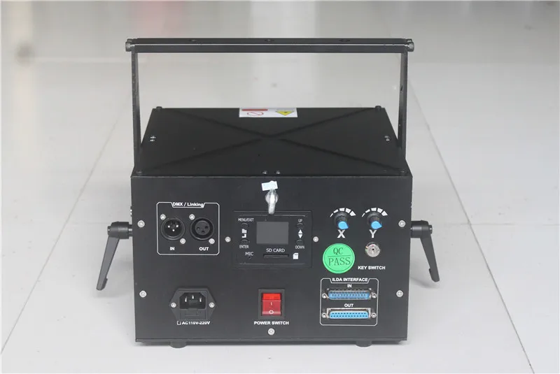 Лазерное сценическое освещение красочная волна пульсация Сияющий Эффект диско