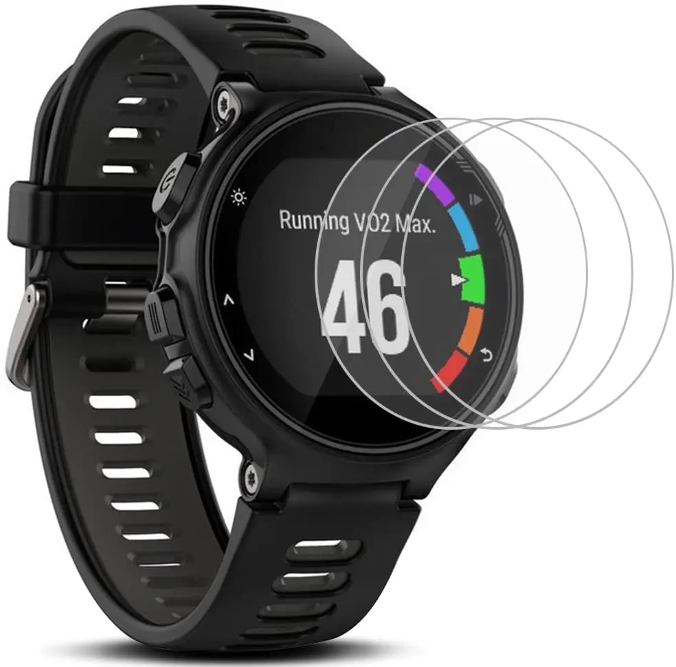 3 шт./лот защитная пленка из закаленного стекла для Garmin Forerunner 225 235 620 735XT 630 Vivoactive HR