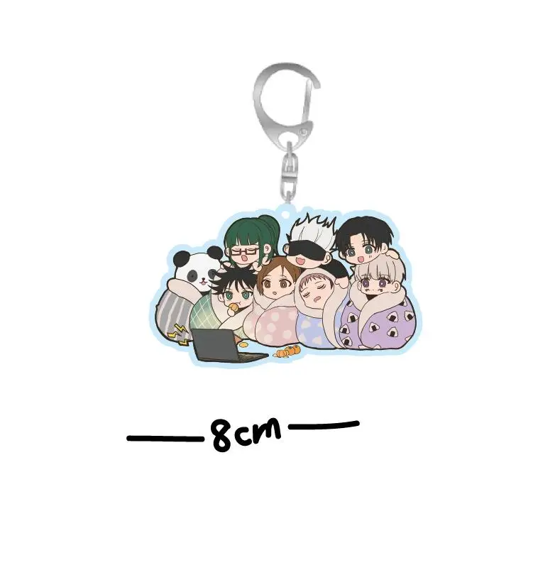 

NEW Acrylic Bags Pendant Keychains Keyring Gifts Jujutsu Kaisen HOT Anime Yuji Itadori Kugisaki Nobara Gojo Satoru Toge Inumaki