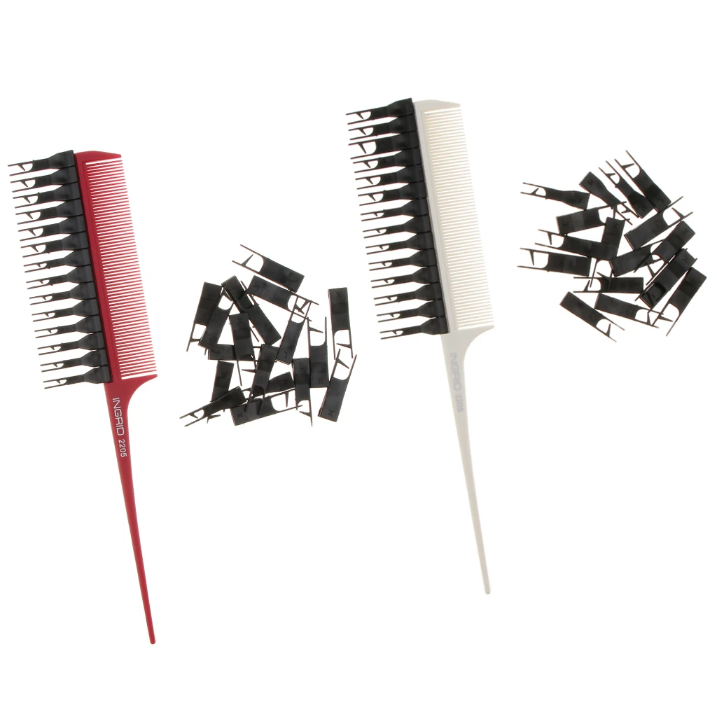 Расческа для окрашивания волос гребень хайлайтера щетка стрижки инструмент