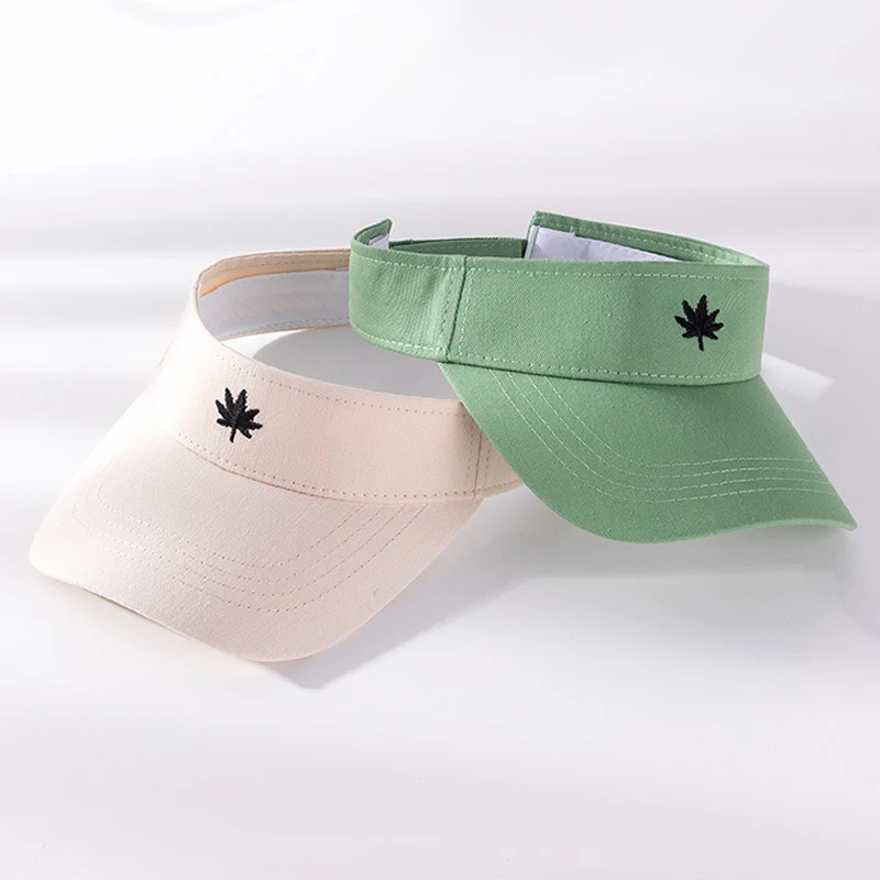 Шляпка от солнца для женщин регулируемая пляжная хлопковая Кепка с вышивкой