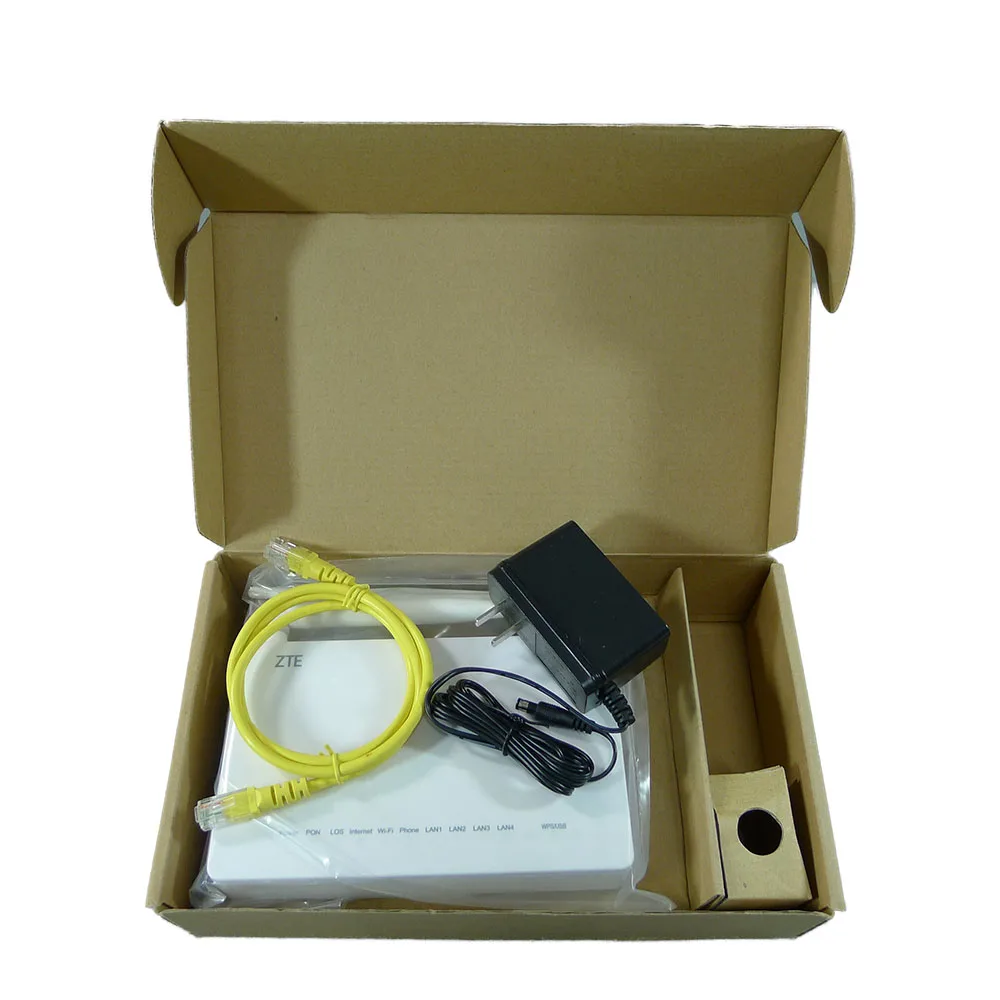 ZTE ZXHN английская версия F609 V2 GPON ONU беспроводной ONT маршрутизатор 1GE + 3FE 1tel 5 дБи