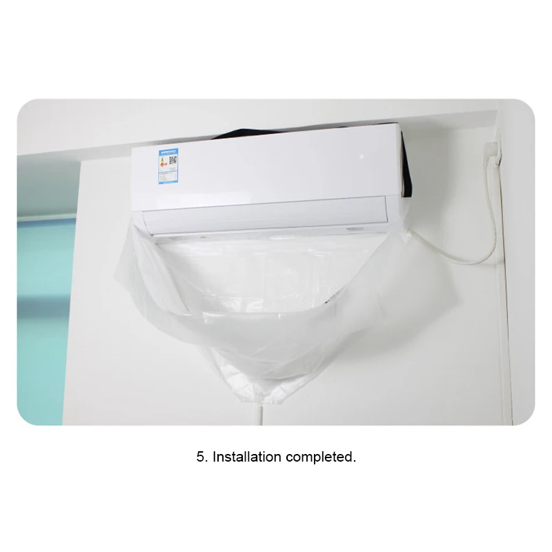 Водонепроницаемый чехол для очистки кондиционера защита от пыли инструмент