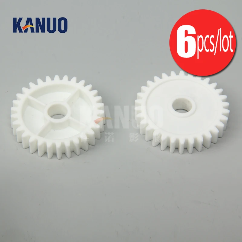 (6 шт./лот) 34B5591113 Шестерня для Fuji Frontier 350/355/370/375 детали мини лаборатории|Аксессуары