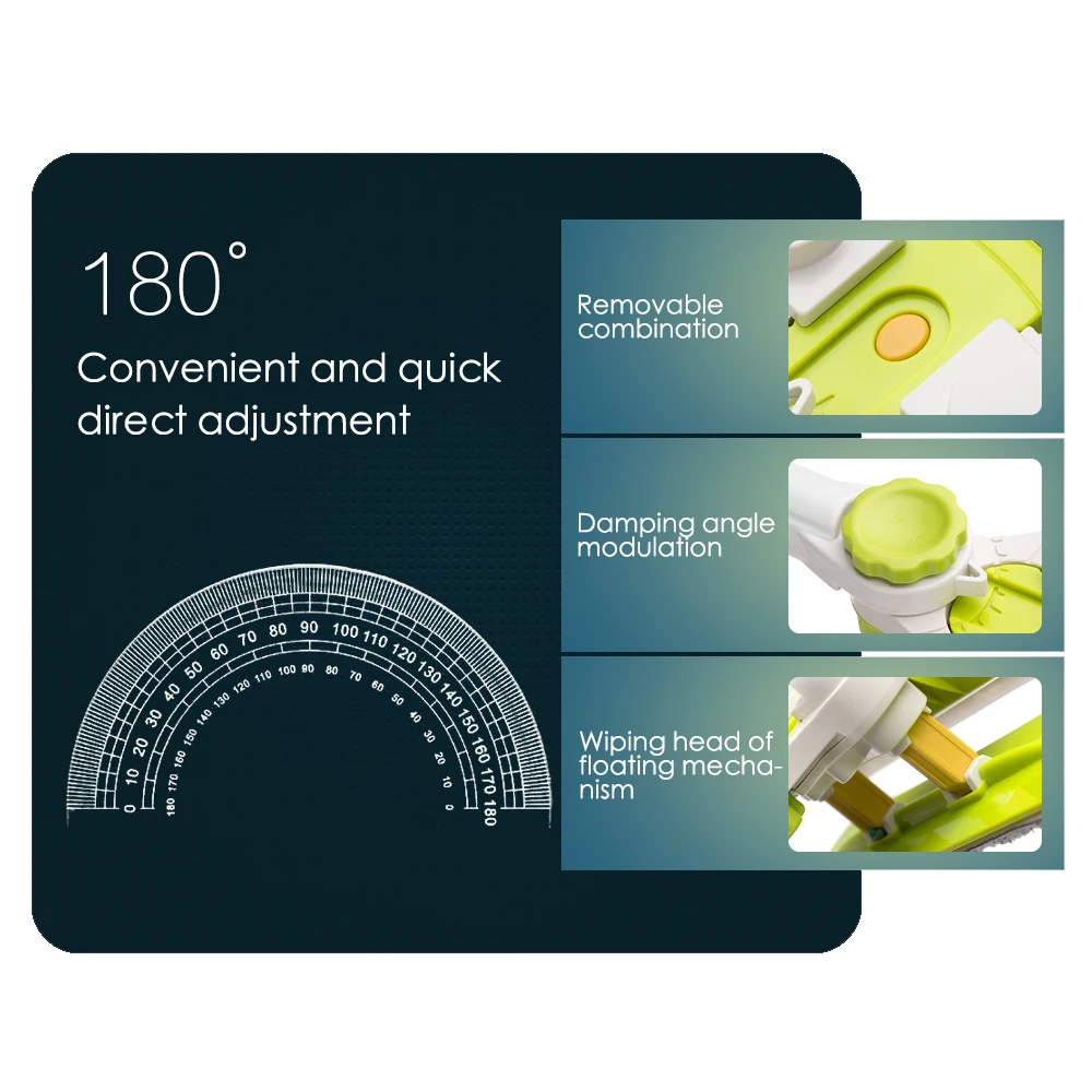 Горячая обновленная телескопическая высокой посадкой окна чистящая щетка для