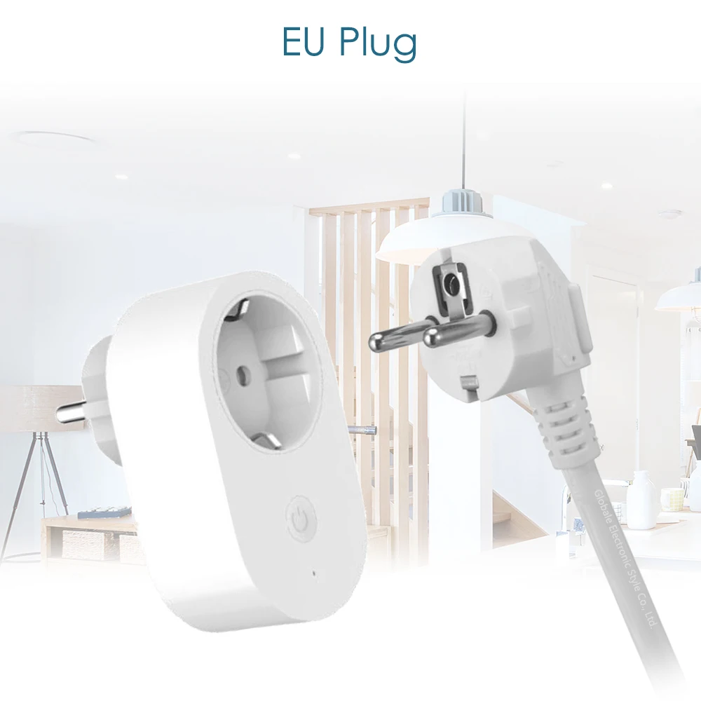 Xiaomi Smart Plug WiFi работает с Google assistant Alexa