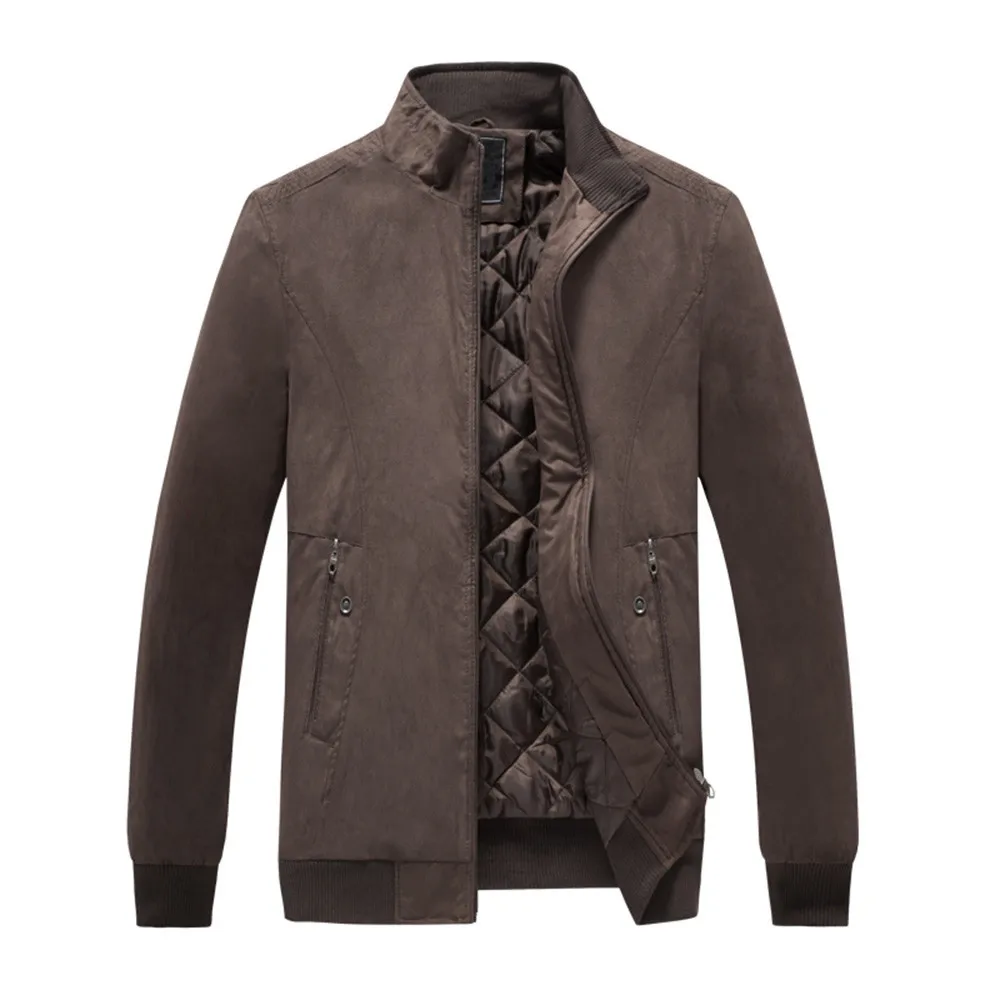 Мужская куртка бомбер модная мужская осенне зимняя повседневная кожаная с