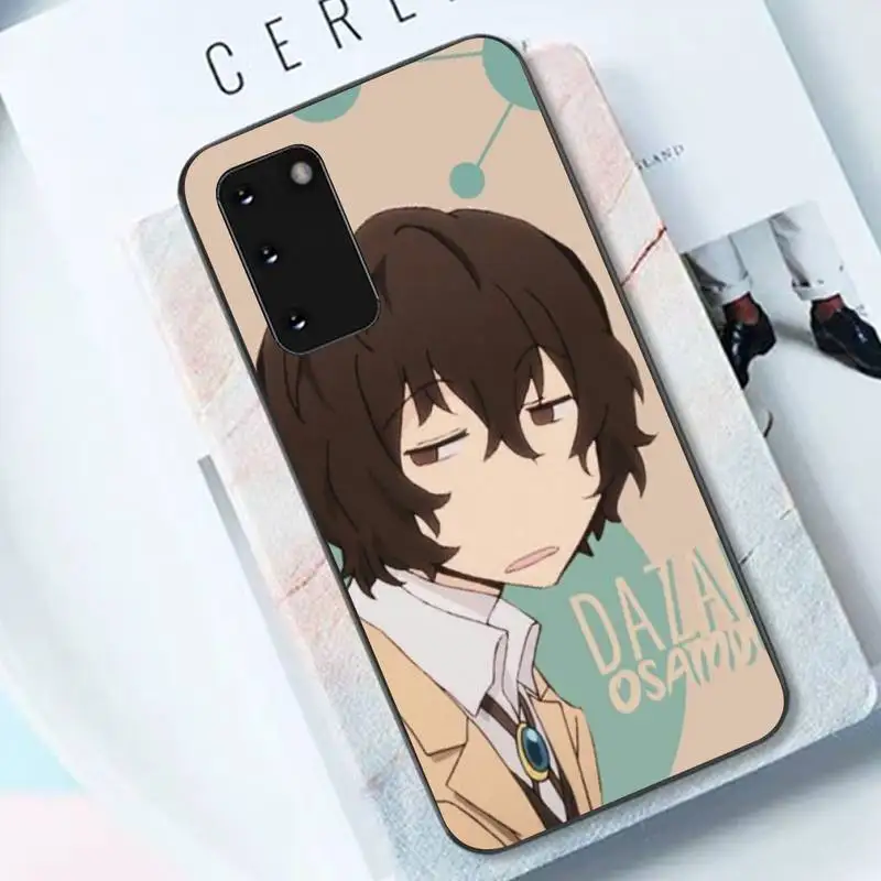 

Japan Anime Bungou Stray Dogs Dazai Osamu Phone Case for Samsung S10 21 20 9 8 plus lite S20 UlTRA 7edge