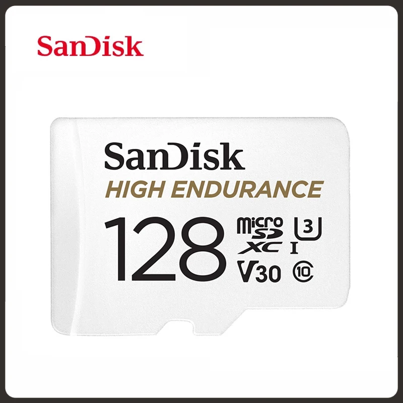 Карта памяти SanDisk HIGH ENDURANCE microSD 32 Гб 64 128 ГБ 256 SDHC/SDXC скорость видео U3 V30 HD 4K для