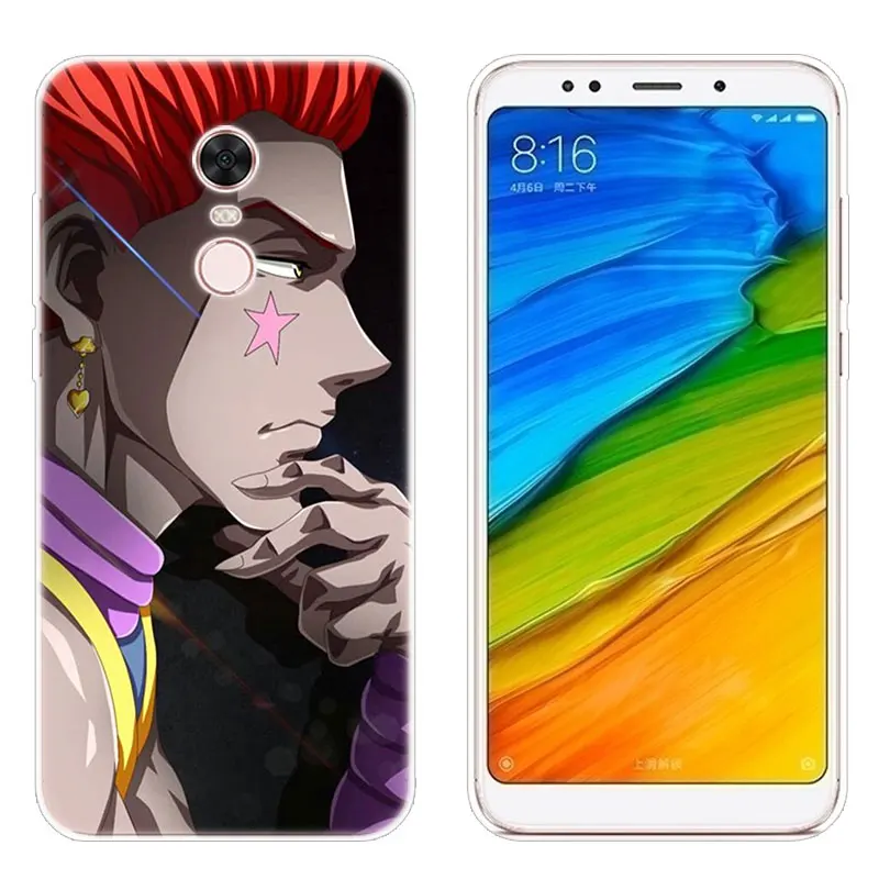 Роскошный мягкий силиконовый чехол hunter x hisoka аниме для Xiaomi Redmi 7 7A GO S2 4X 5 5Plus 6 6A K20 Note