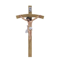 jesus cross statue pendant miniature model christmas epiphany crafts home decoration resin creative wall church prayer bitter