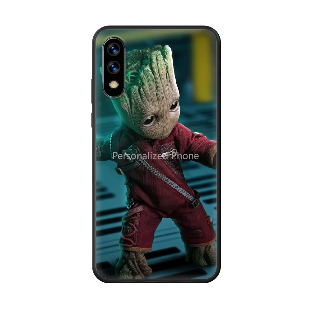 

TreePeople Groot Phone Case hull For huawei honor 7 8 9 10 20 A S X Lite Pro black coque luxury funda painting prime trend