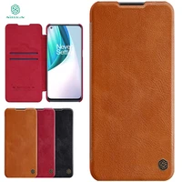 for oneplus nord n10 5g case nillkin wallet leather flip cases for oneplus nord n100 high quality leather case