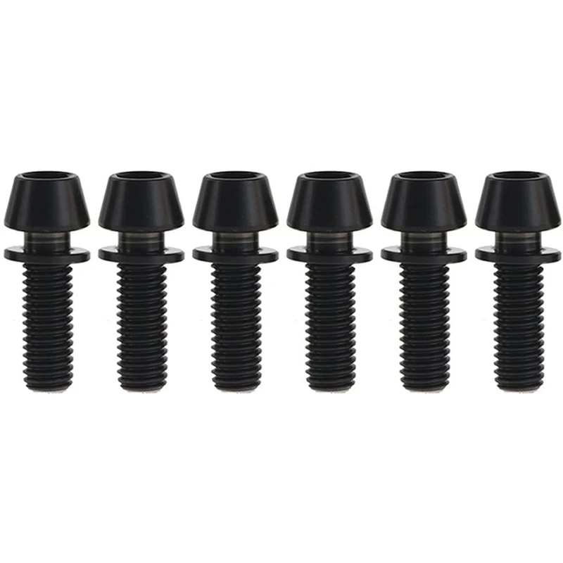 6 шт Титан M5X20mm винты с квадратным приводом конические болты винт для