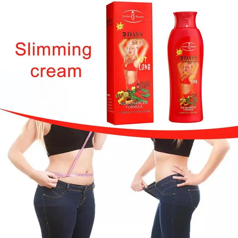 200ml Fat Burning Ginger Body Cream Slimming Fast Weight Loss Anti-cellulite Belly Gel Fitness Plaster | Красота и здоровье