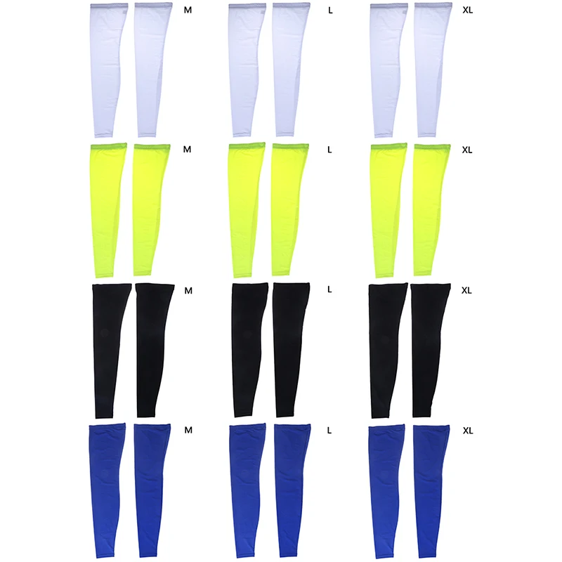 1 пара мужские женские компрессионные велосипедные гетры спортивные безопасные