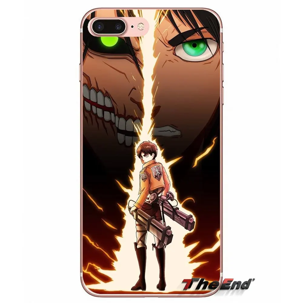 Чехол для телефона Чехлы анимэ attack on titan eren huawei Honor 7X V10 6C V9 6A играть 9 Коврики 10 Pro Y7 Y5