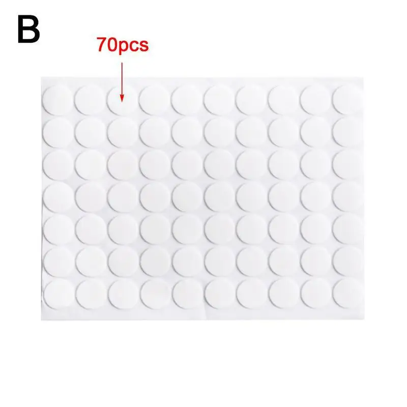 B Акриловая Двухсторонняя клейкая поверхность с двух сторон захвата Нескользящие гелевые подушечки Стикеры липкий многоразовые Многофункциональный Nano лента-липучка «Magic Tape» - Цвет: B
