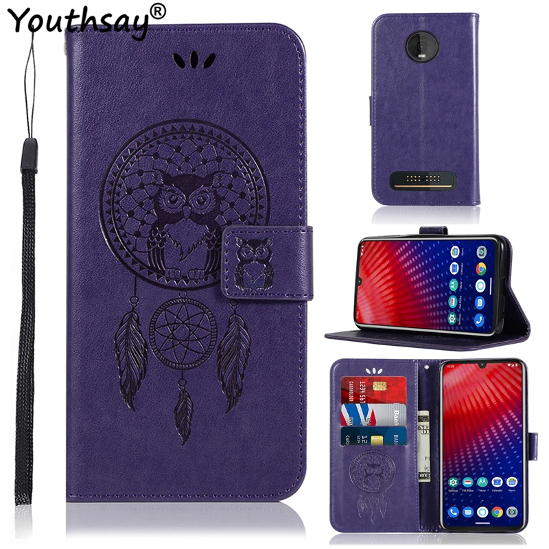 

Чехол для Motorola Moto Z4 Play, деловой мягкий чехол-книжка для Motorola Moto Z4 Play, чехол для Moto Z4 Play, чехол для телефона Youthsay