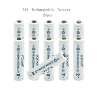 quality goods aaa 24pcs 3a 1 2v 7 rechargeable battery 2000mah ni mh rechargeable aaa battery for remote control toy