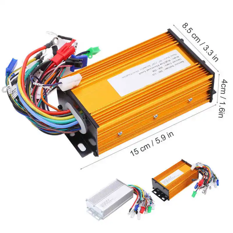 Контроллер бесщеточного двигателя 12 трубок 3 режима Синусоидальная волна