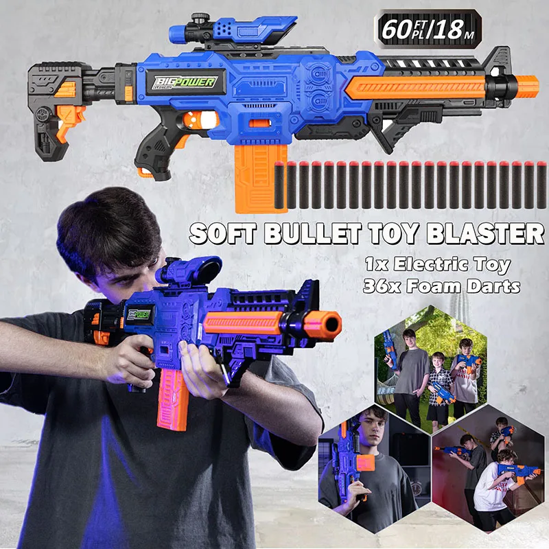 Электрический игрушечный автомат Nerf Fortnite Springer коробка штурмовых винтовок ружье